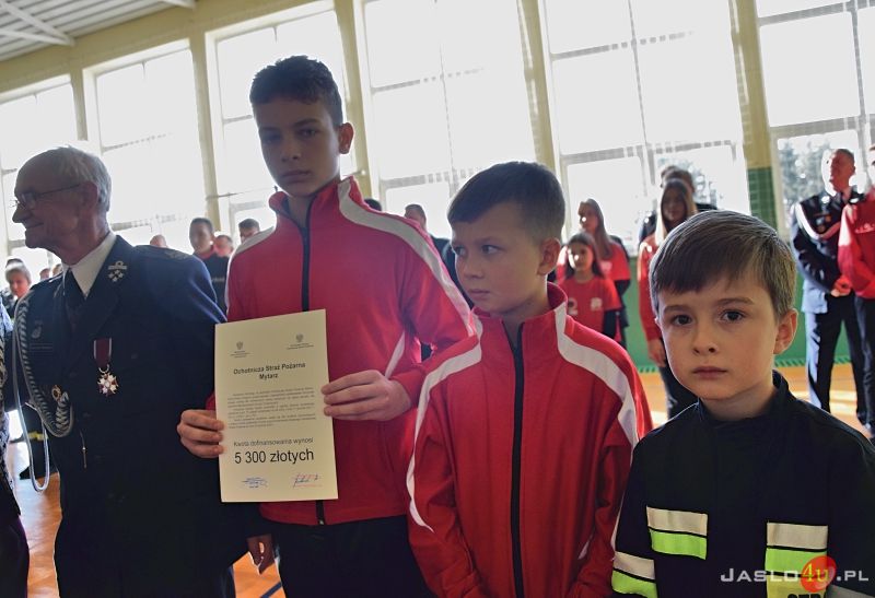 Przyznanie promes dla Młodzieżowych Drużyn Pożarniczych