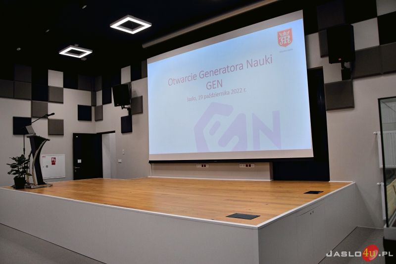 Uroczyste otwarcie Generatora Nauki w Jaśle