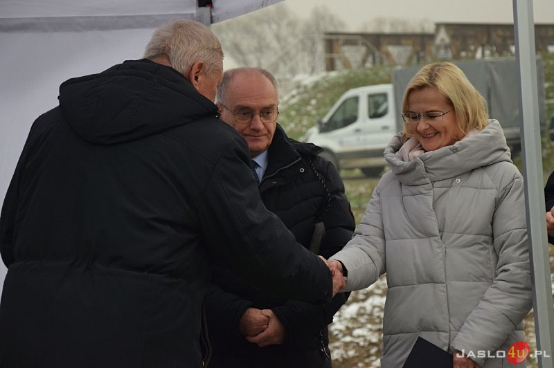 Odbiór zadania: „Budowa lewostronnego obwałowania rzeki Ropy"