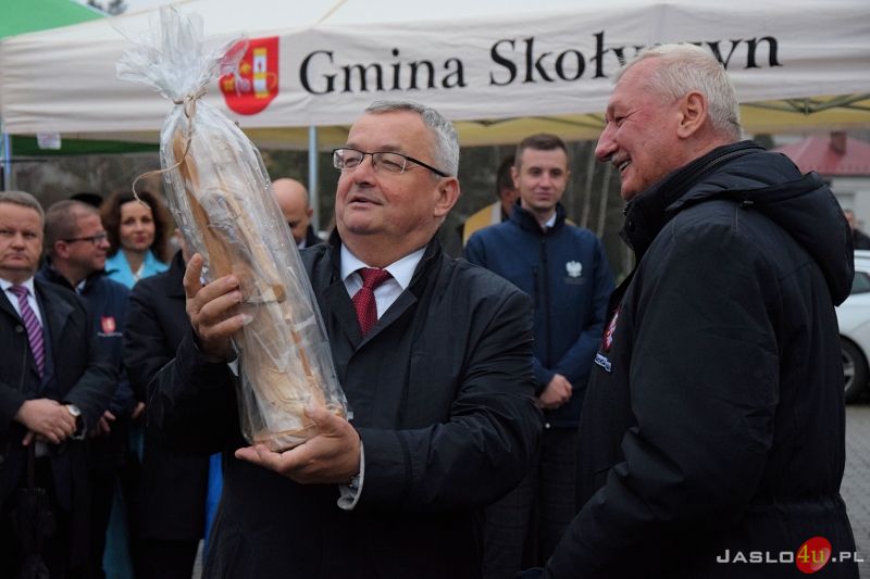 Wizyta Andrzeja Adamczyka - ministra infrastruktury w Siepietnicy