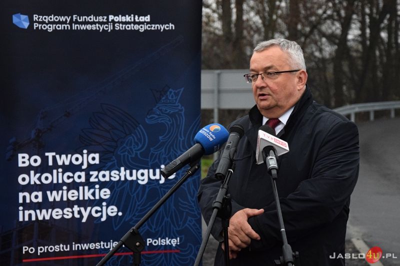 Wizyta Andrzeja Adamczyka - ministra infrastruktury w Siepietnicy