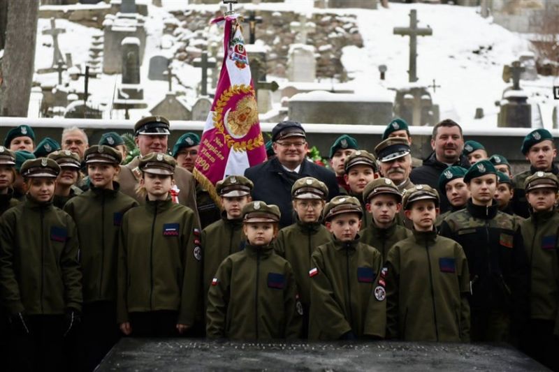 Obchody 155. Rocznicy Urodzin Józefa Piłsudskiego na Litwie z udziałem kołaczyckich Strzelców