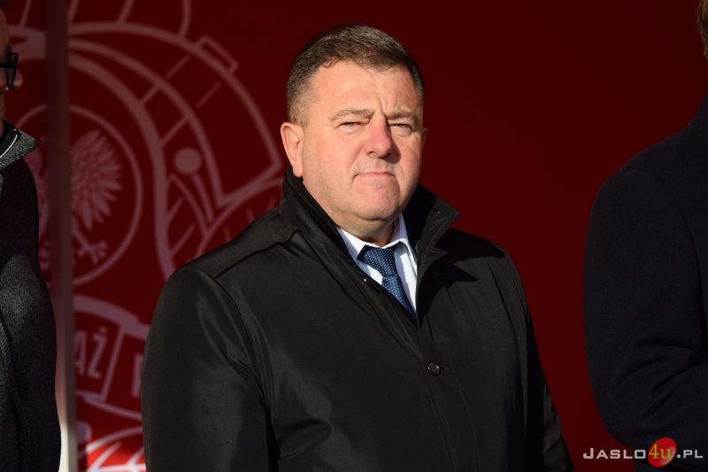 Prezentacja samochodów i wyposażenia pozyskanego przez KP PSP w Jaśle w 2022 r.
