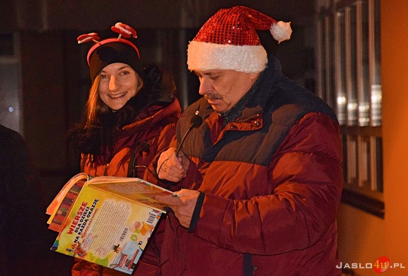 Święty Mikołaj na osiedlu Krasińskiego-Chopina w Jaśle