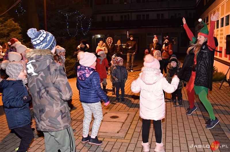 Święty Mikołaj na osiedlu Krasińskiego-Chopina w Jaśle