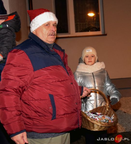 Święty Mikołaj na osiedlu Krasińskiego-Chopina w Jaśle