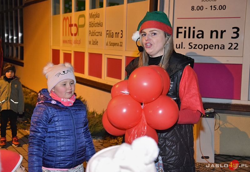 Święty Mikołaj na osiedlu Krasińskiego-Chopina w Jaśle
