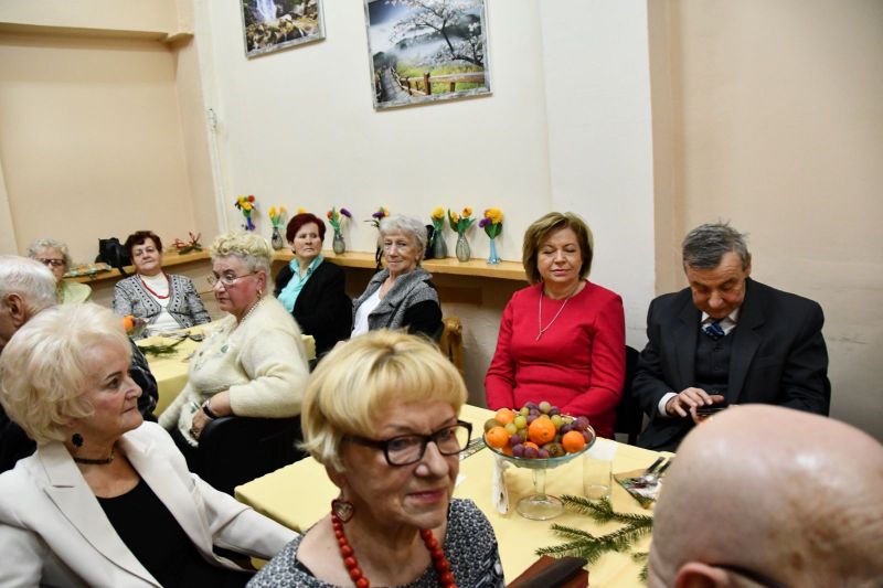 Wigilia w Klubie Seniora