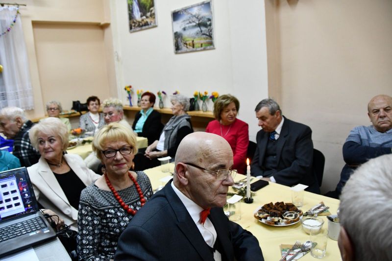 Wigilia w Klubie Seniora