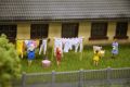 Wystawa - makieta dworca kolejowego w Strzyżowie z jeżdżącym taborem