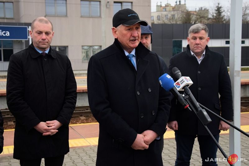 Inauguracja połączenia autobusowego Jasło - Dębica