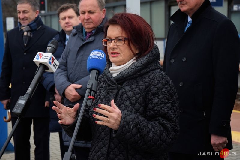 Inauguracja połączenia autobusowego Jasło - Dębica