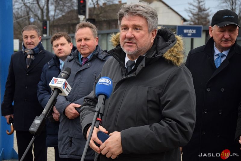 Inauguracja połączenia autobusowego Jasło - Dębica