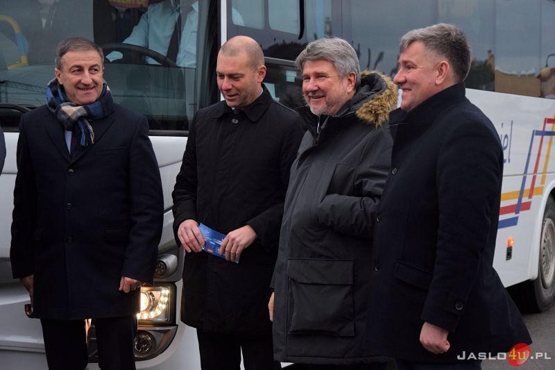 Inauguracja połączenia autobusowego Jasło - Dębica