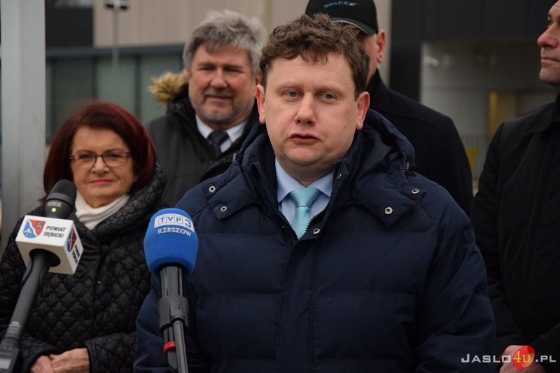 Inauguracja połączenia autobusowego Jasło - Dębica