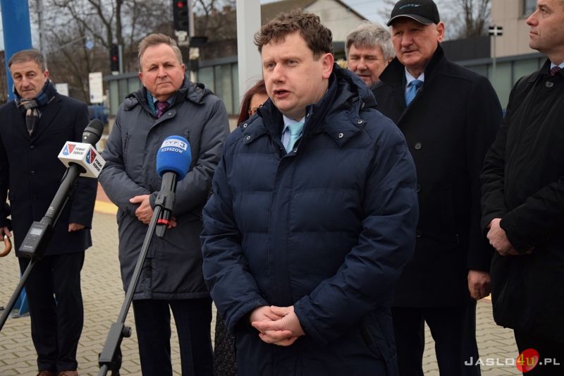 Inauguracja połączenia autobusowego Jasło - Dębica
