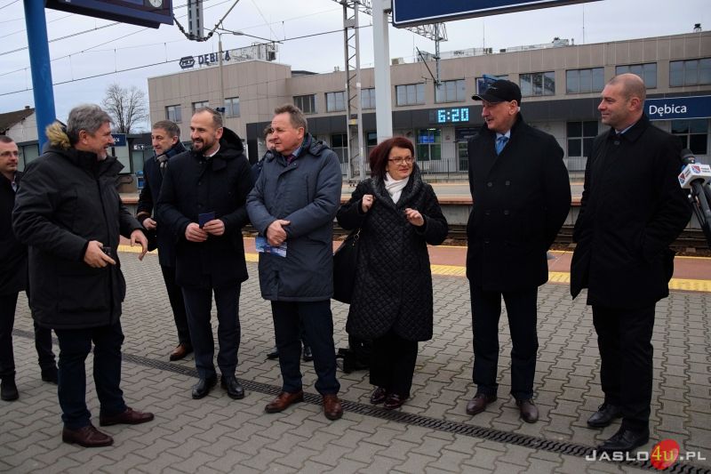 Inauguracja połączenia autobusowego Jasło - Dębica