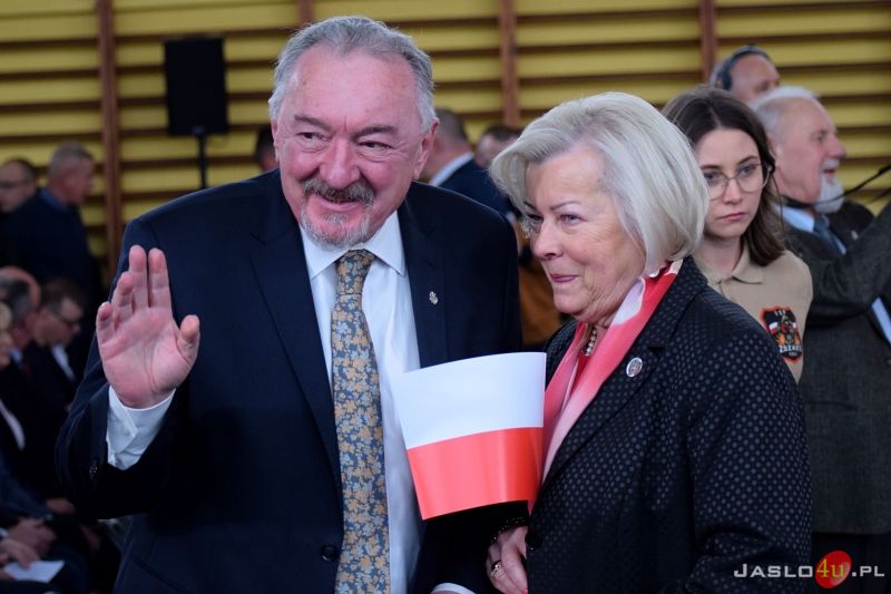 Wizyta premiera Mateusza Morawieckiego w Jaśle - inauguracja kampanii wyborczej PiS