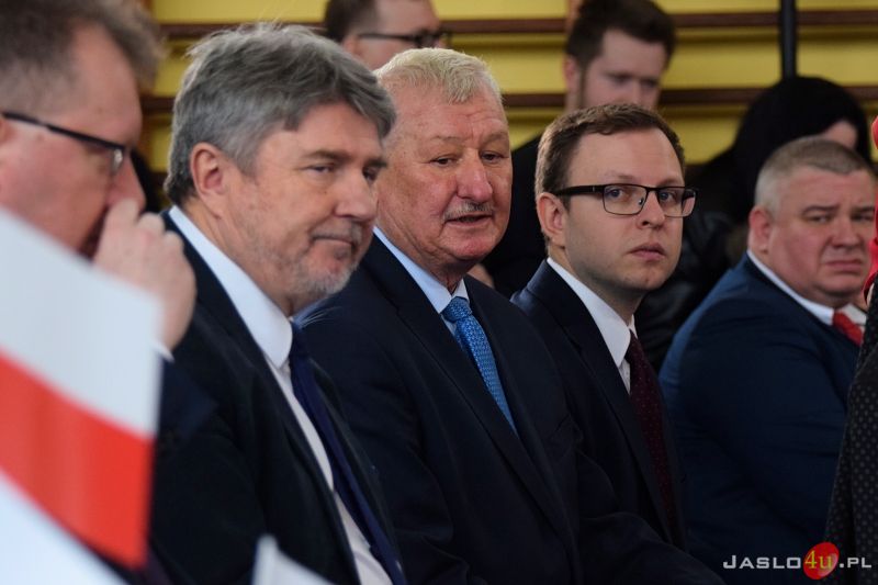 Wizyta premiera Mateusza Morawieckiego w Jaśle - inauguracja kampanii wyborczej PiS