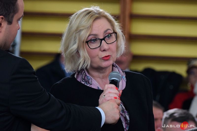 Wizyta premiera Mateusza Morawieckiego w Jaśle - inauguracja kampanii wyborczej PiS