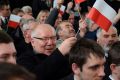 Wizyta premiera Mateusza Morawieckiego w Jaśle - inauguracja kampanii wyborczej PiS