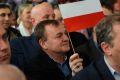 Wizyta premiera Mateusza Morawieckiego w Jaśle - inauguracja kampanii wyborczej PiS