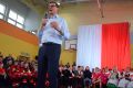Wizyta premiera Mateusza Morawieckiego w Jaśle - inauguracja kampanii wyborczej PiS