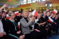 Wizyta premiera Mateusza Morawieckiego w Jaśle - inauguracja kampanii wyborczej PiS