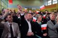 Wizyta premiera Mateusza Morawieckiego w Jaśle - inauguracja kampanii wyborczej PiS