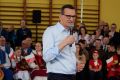 Wizyta premiera Mateusza Morawieckiego w Jaśle - inauguracja kampanii wyborczej PiS