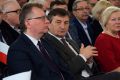 Wizyta premiera Mateusza Morawieckiego w Jaśle - inauguracja kampanii wyborczej PiS