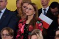 Wizyta premiera Mateusza Morawieckiego w Jaśle - inauguracja kampanii wyborczej PiS