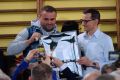 Wizyta premiera Mateusza Morawieckiego w Jaśle - inauguracja kampanii wyborczej PiS