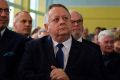 Wizyta premiera Mateusza Morawieckiego w Jaśle - inauguracja kampanii wyborczej PiS