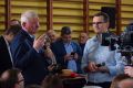 Wizyta premiera Mateusza Morawieckiego w Jaśle - inauguracja kampanii wyborczej PiS