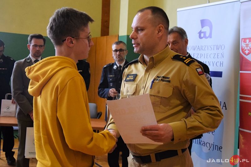 Eliminacje powiatowe Turnieju Wiedzy Pożarniczej – „Młodzież zapobiega pożarom” 2023