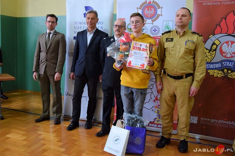 Eliminacje powiatowe Turnieju Wiedzy Pożarniczej – „Młodzież zapobiega pożarom” 2023