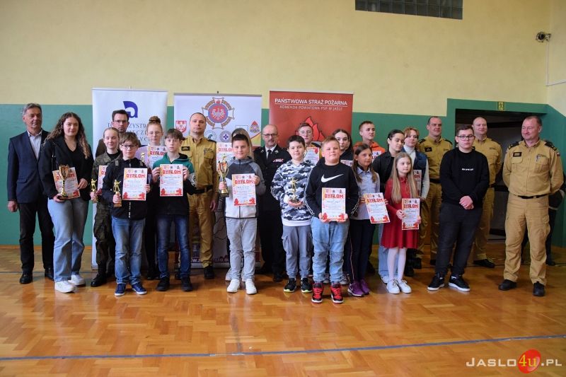Eliminacje powiatowe Turnieju Wiedzy Pożarniczej – „Młodzież zapobiega pożarom” 2023