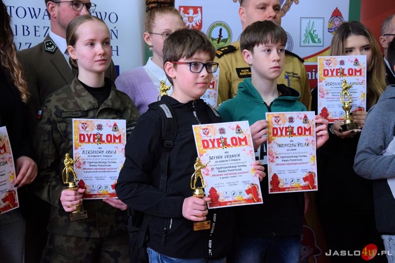 Eliminacje powiatowe Turnieju Wiedzy Pożarniczej – „Młodzież zapobiega pożarom” 2023