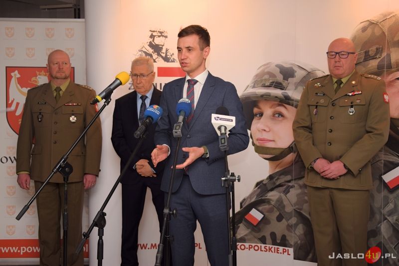 Inauguracja kwalifikacji wojskowej w województwie podkarpackim - Jasło 2023