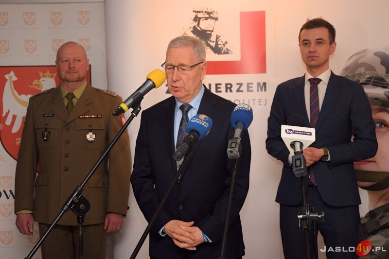 Inauguracja kwalifikacji wojskowej w województwie podkarpackim - Jasło 2023