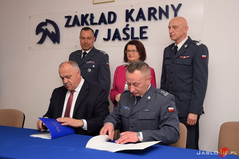Podpisanie umowy na rozbudowę Zakładu Karnego w Jaśle