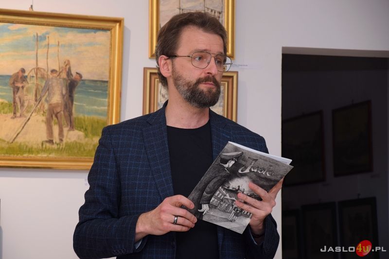 Spotkanie autorskie z Wojciechem Glanowskim - autorem pierwszego komiksu o zniszczeniu Jasła
