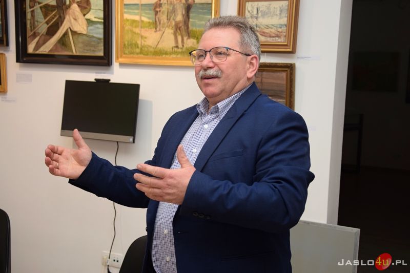 Spotkanie autorskie z Wojciechem Glanowskim - autorem pierwszego komiksu o zniszczeniu Jasła