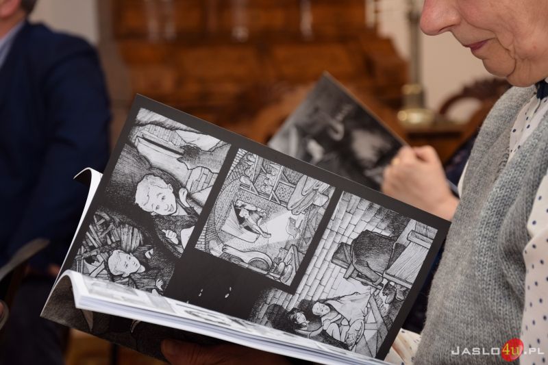 Spotkanie autorskie z Wojciechem Glanowskim - autorem pierwszego komiksu o zniszczeniu Jasła