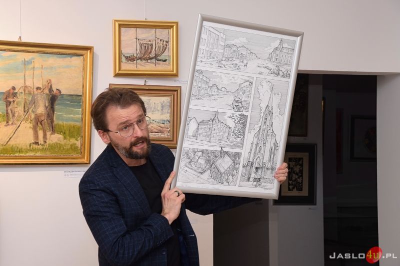 Spotkanie autorskie z Wojciechem Glanowskim - autorem pierwszego komiksu o zniszczeniu Jasła