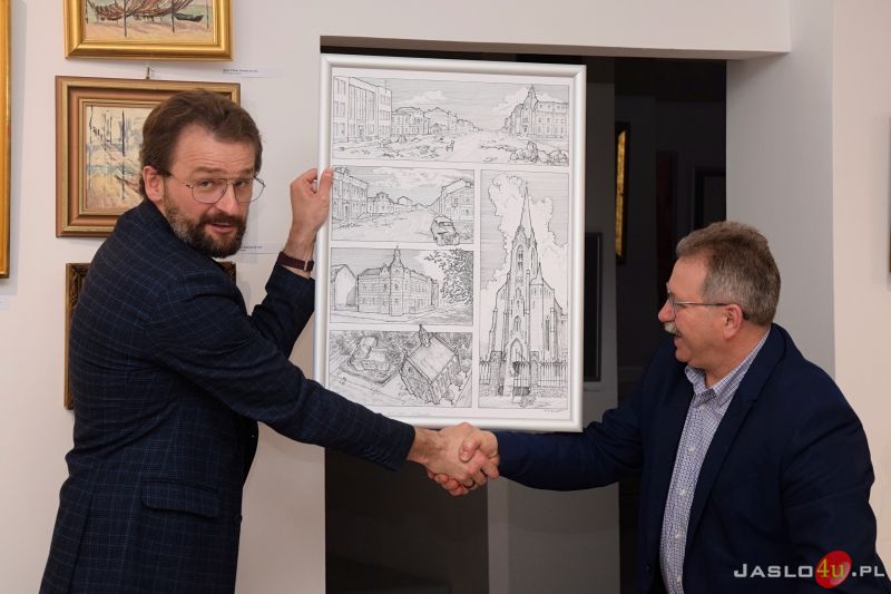 Spotkanie autorskie z Wojciechem Glanowskim - autorem pierwszego komiksu o zniszczeniu Jasła