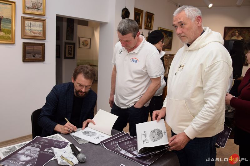 Spotkanie autorskie z Wojciechem Glanowskim - autorem pierwszego komiksu o zniszczeniu Jasła