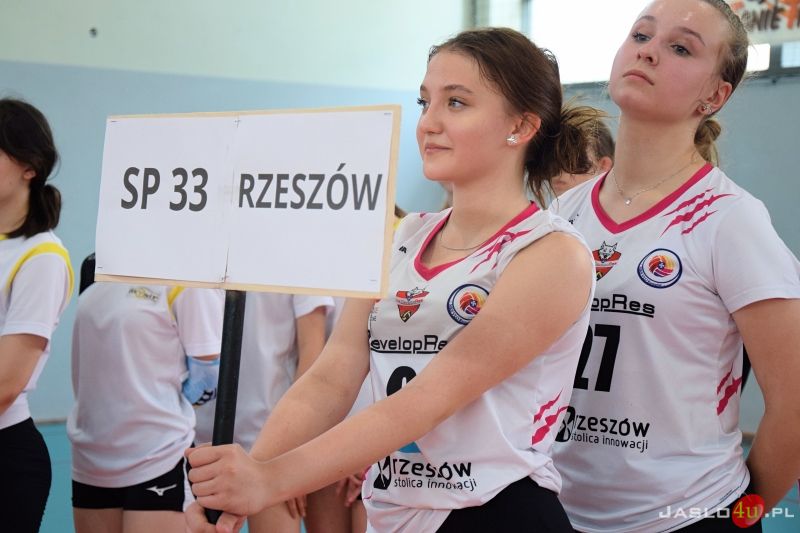 Finał wojewódzki Igrzysk Młodzieży Szkolnej w Piłce Siatkowej Dziewcząt - Jasło 2023