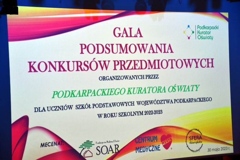 Gala Laureatów Konkursów Przedmiotowych